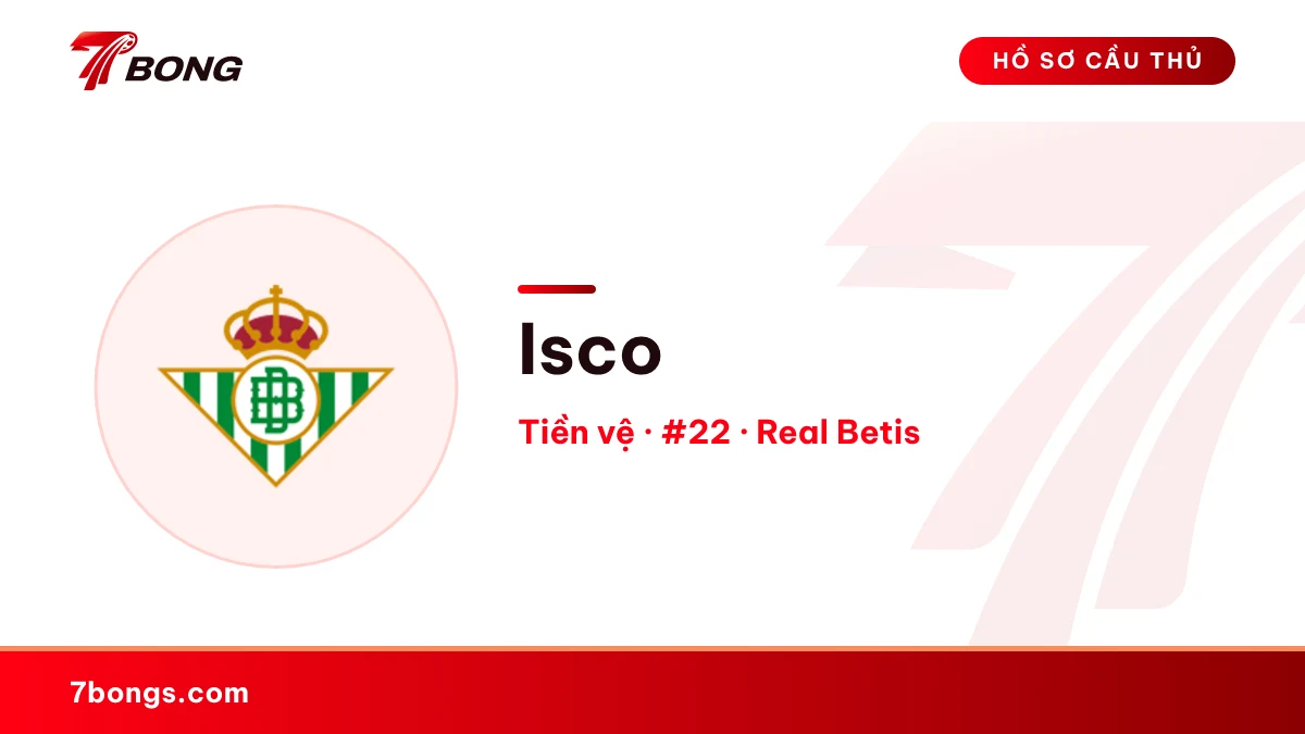 Isco — Real Betis