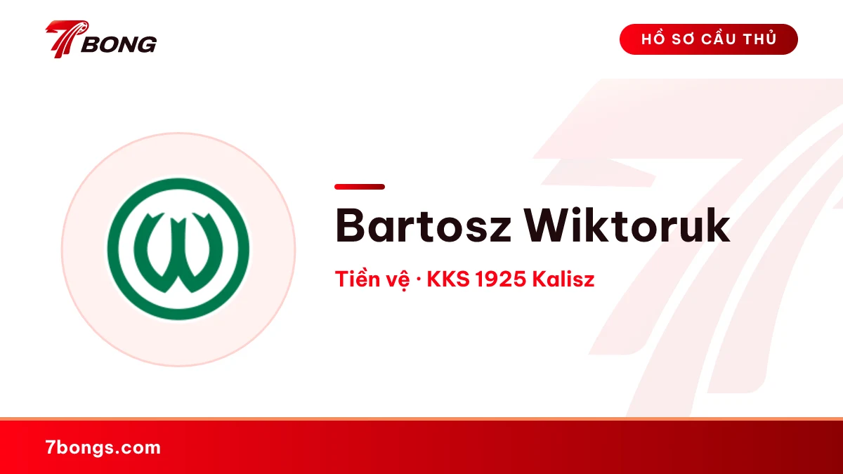 Bartosz Wiktoruk — KKS 1925 Kalisz