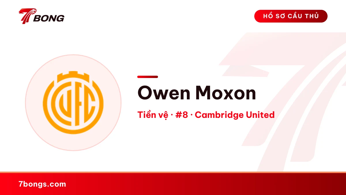Owen Moxon — Cambridge United