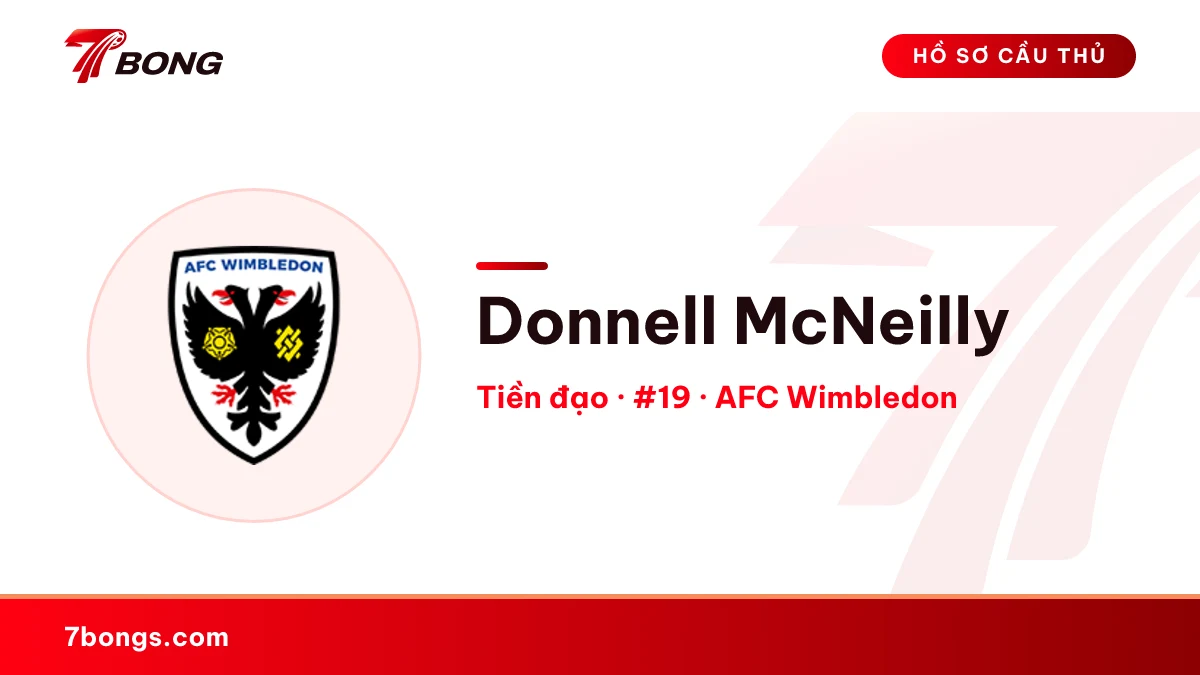 Donnell McNeilly — AFC Wimbledon