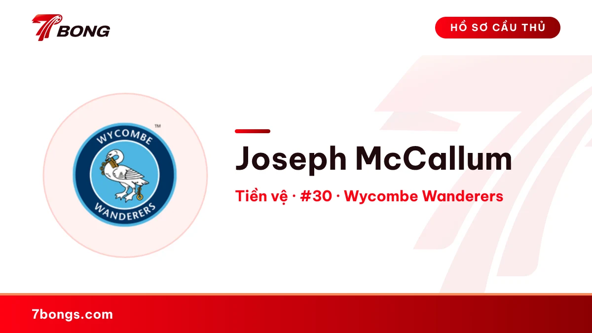 Joseph McCallum — Wycombe Wanderers