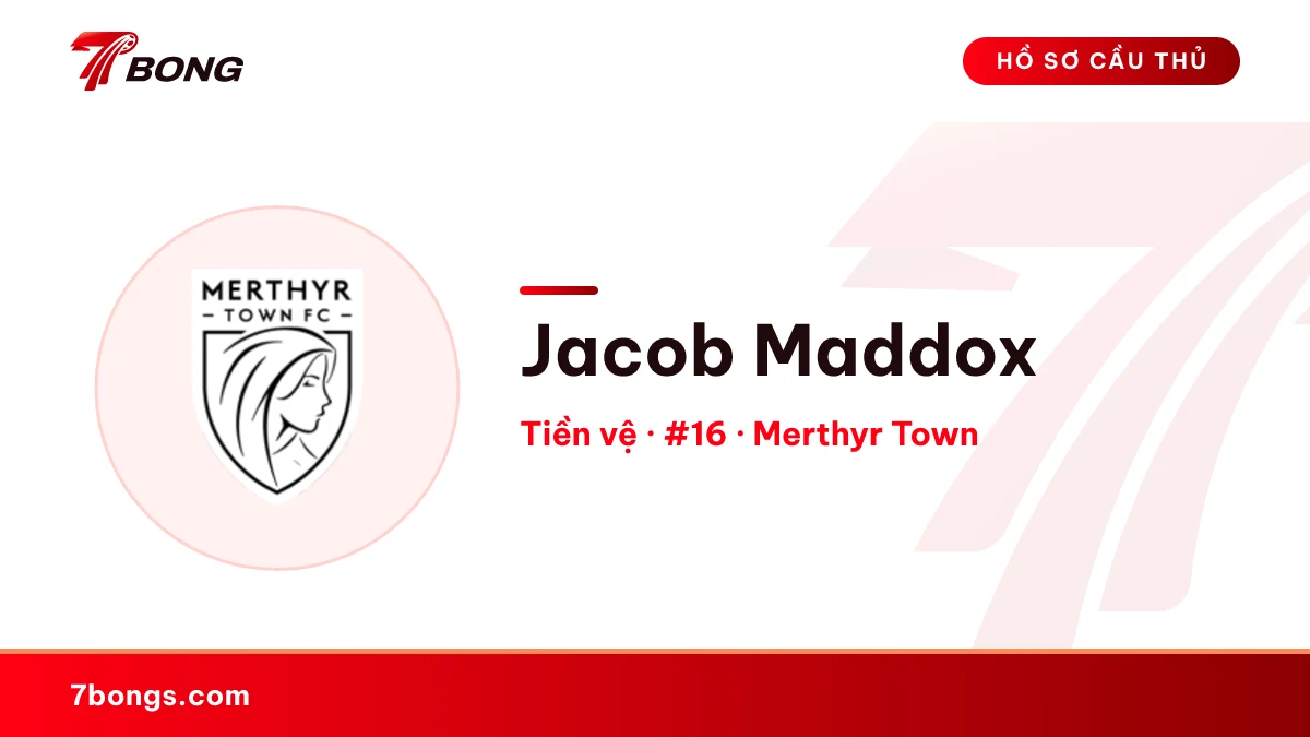 Jacob Maddox — Merthyr Town
