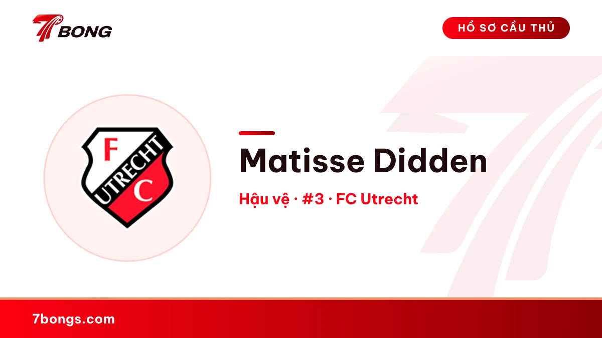 Matisse Didden — FC Utrecht