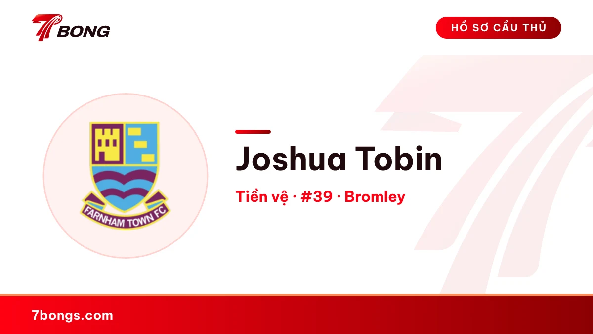 Joshua Tobin — Bromley