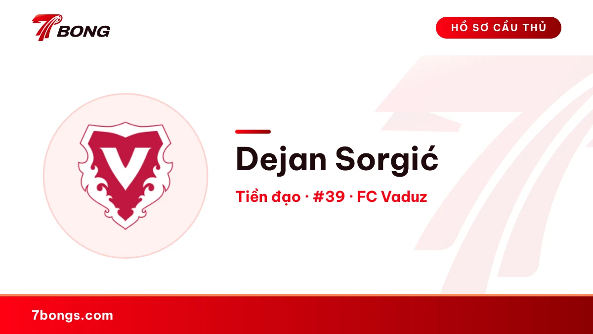 Dejan Sorgić — FC Vaduz