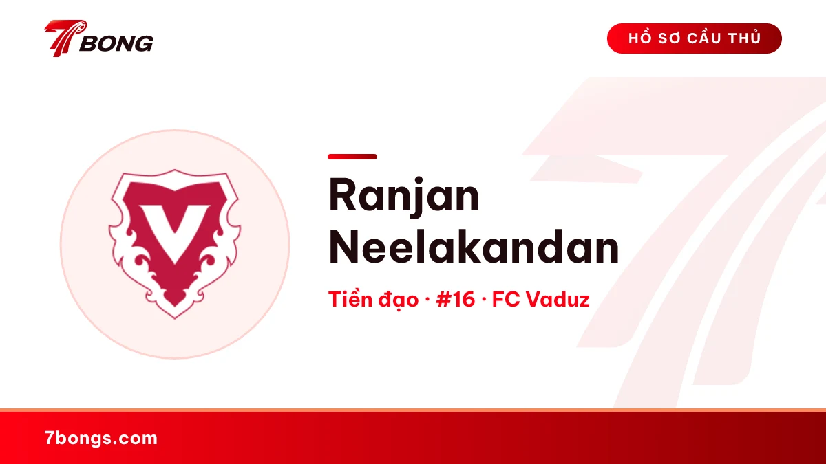 Ranjan Neelakandan — FC Vaduz