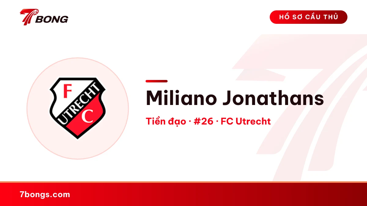 Miliano Jonathans — FC Utrecht