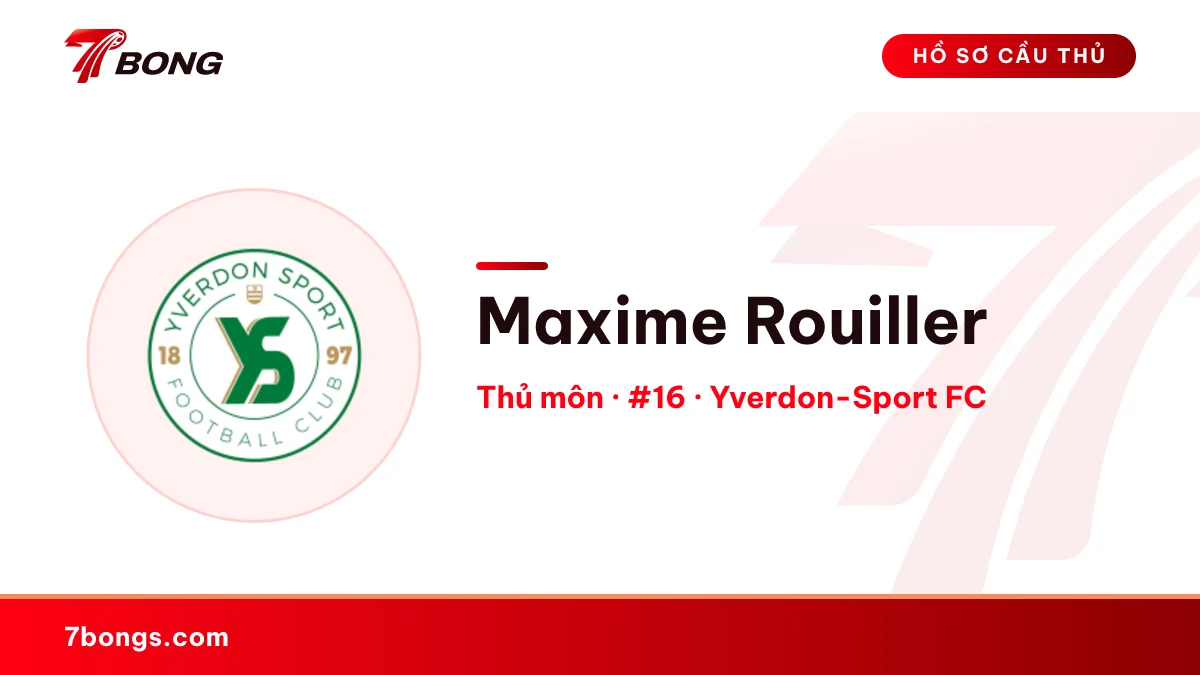Maxime Rouiller — Yverdon-Sport FC