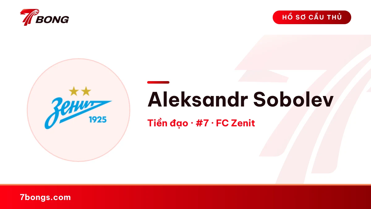 Aleksandr Sobolev — FC Zenit