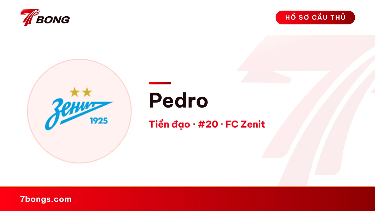 Pedro — FC Zenit