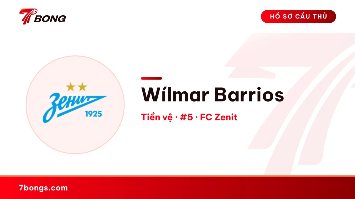Wílmar Barrios — FC Zenit