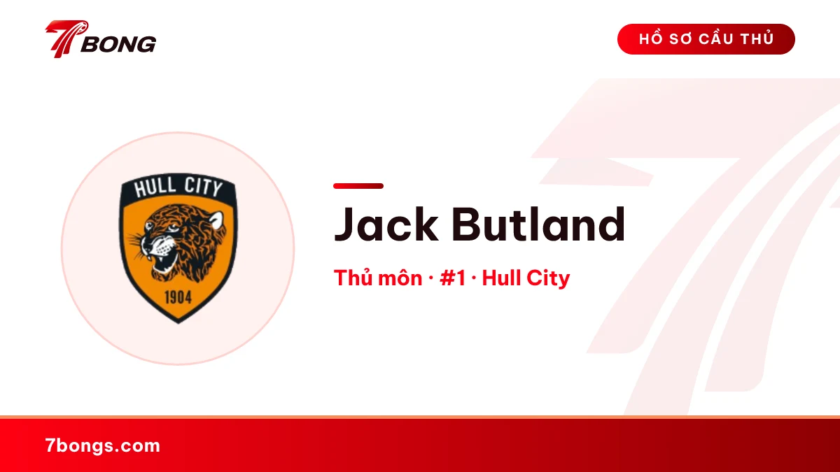 Jack Butland — Hull City