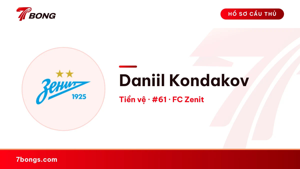Daniil Kondakov — FC Zenit