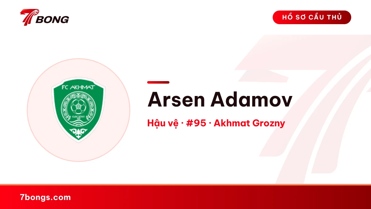 Arsen Adamov — Akhmat Grozny