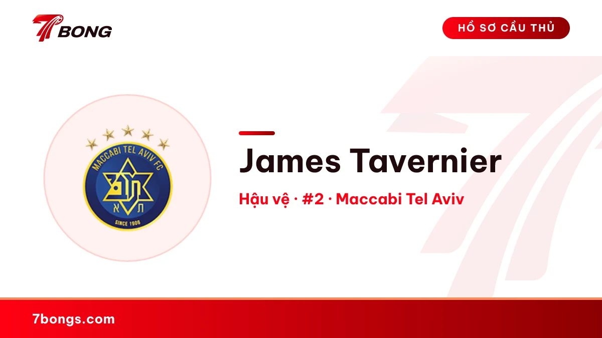 James Tavernier — Maccabi Tel Aviv