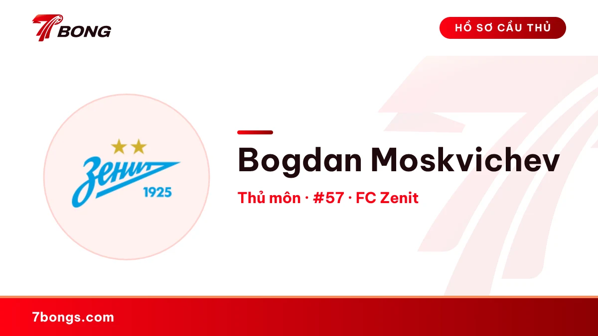 Bogdan Moskvichev — FC Zenit
