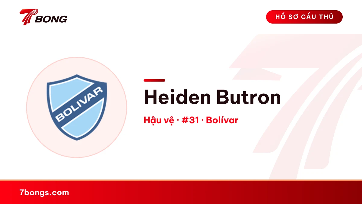 Heiden Butron — Bolívar