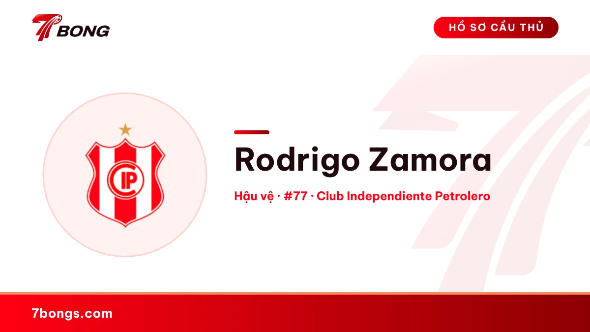 Rodrigo Zamora — Club Independiente Petrolero