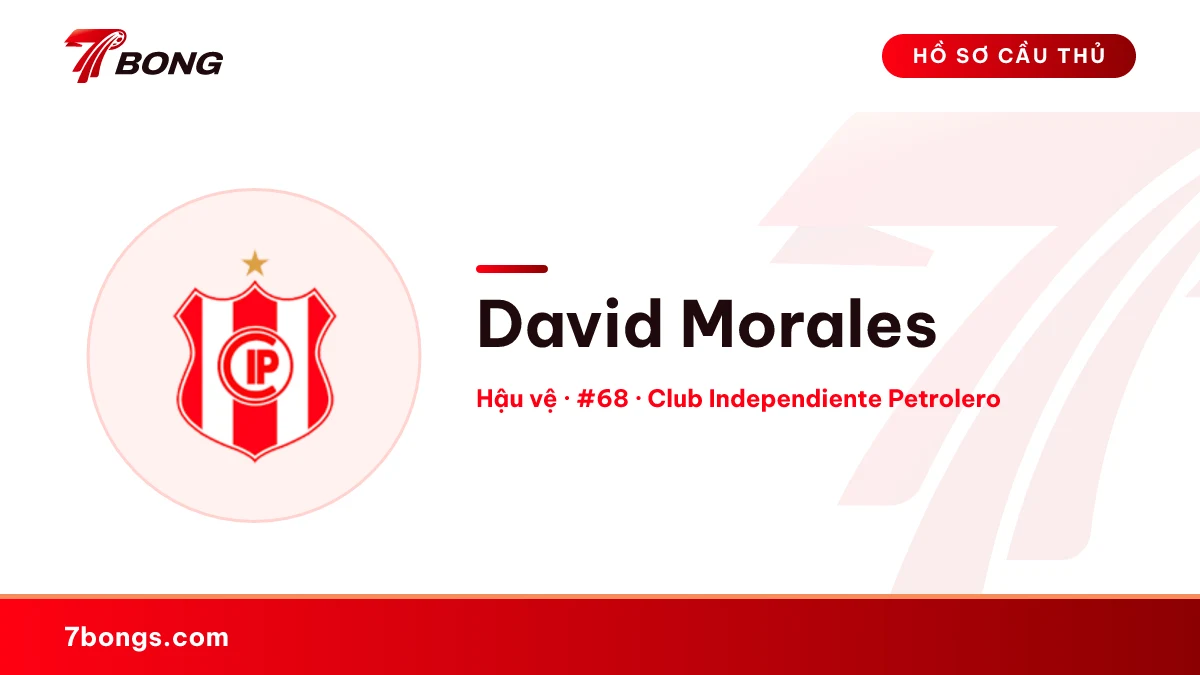 David Morales — Club Independiente Petrolero