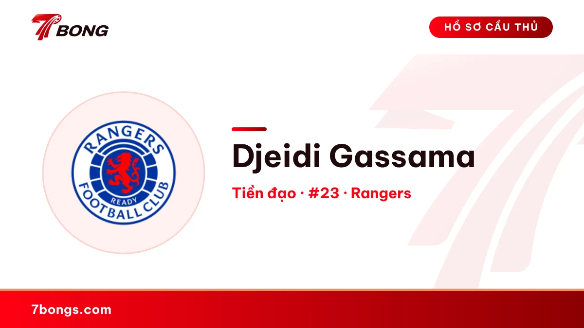 Djeidi Gassama — Rangers