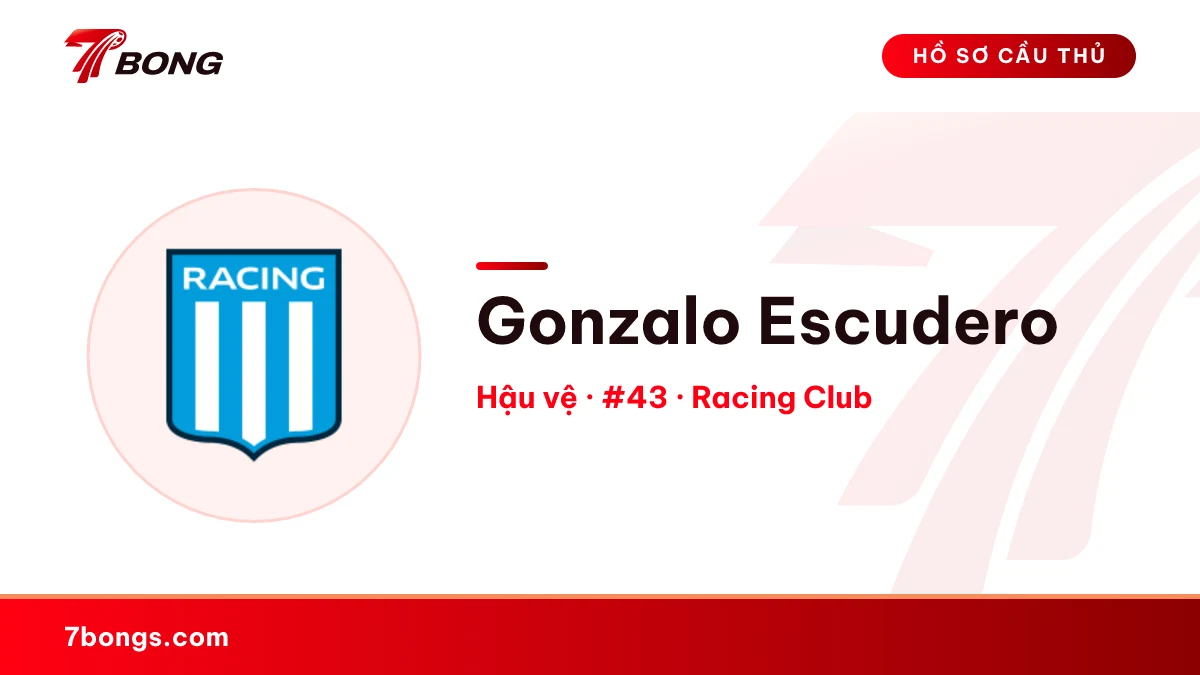 Gonzalo Escudero — Racing Club
