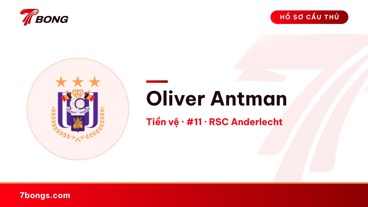 Oliver Antman — RSC Anderlecht