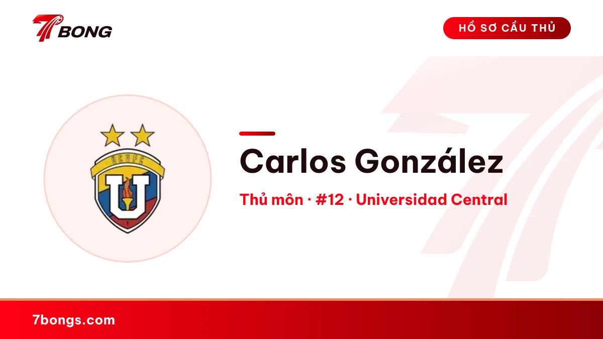 Carlos González — Universidad Central