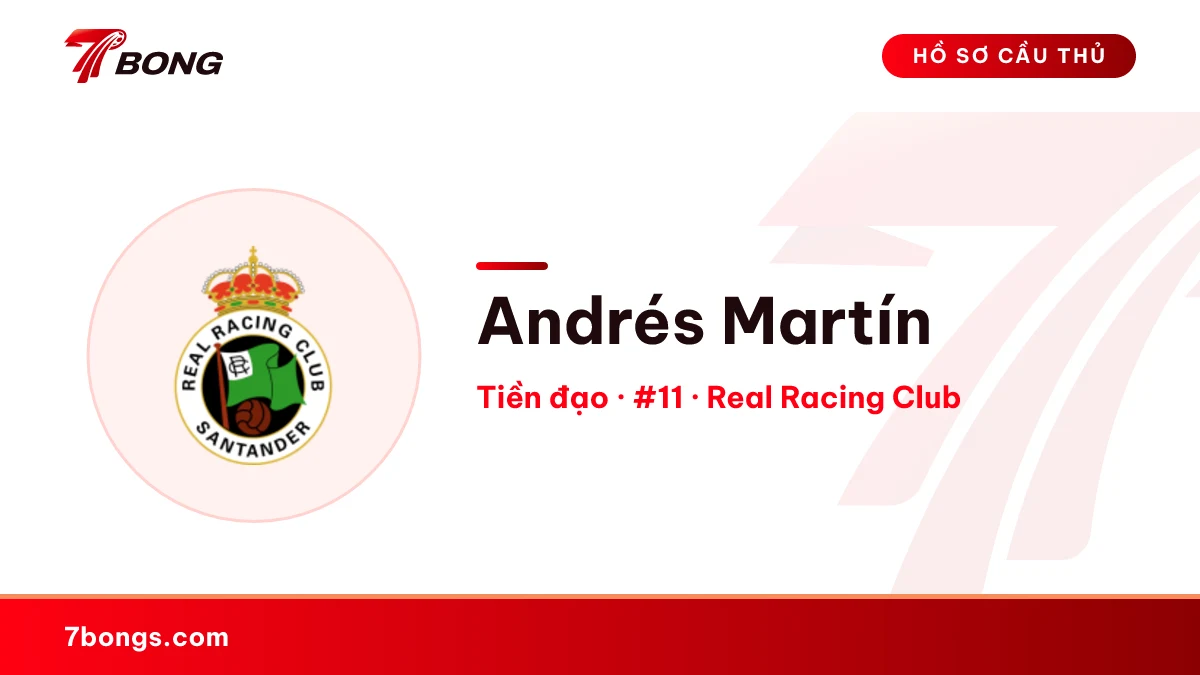 Andrés Martín — Real Racing Club