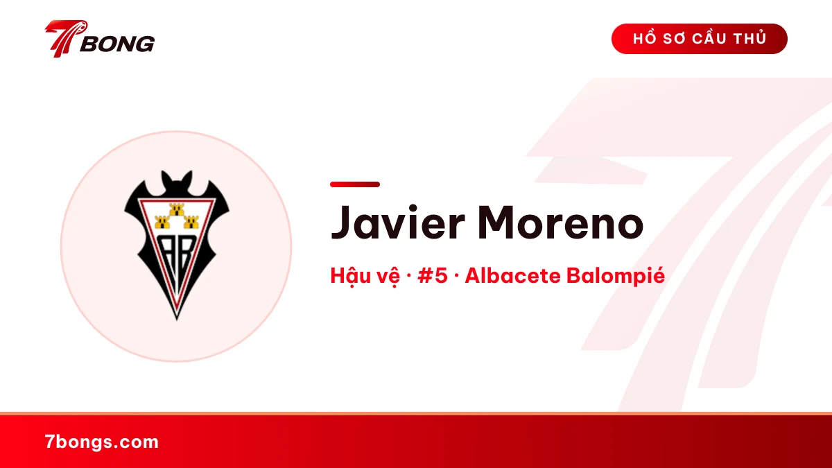 Javier Moreno — Albacete Balompié