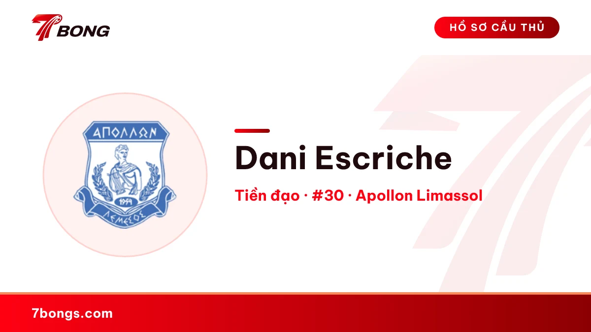 Dani Escriche — Apollon Limassol