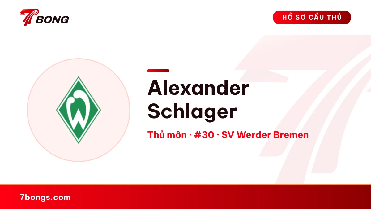 Alexander Schlager — SV Werder Bremen