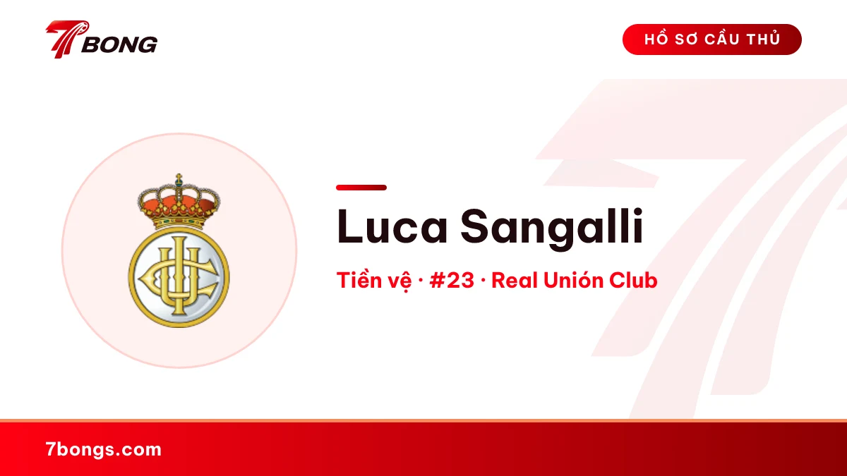 Luca Sangalli — Real Unión Club