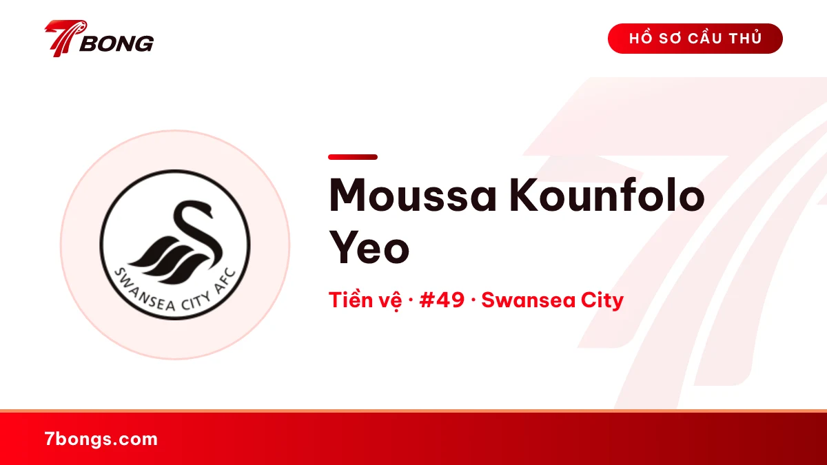 Moussa Kounfolo Yeo — Swansea City