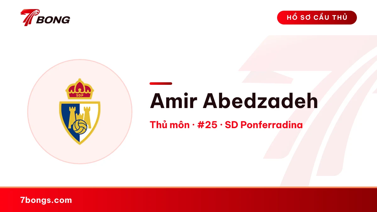 Amir Abedzadeh — SD Ponferradina