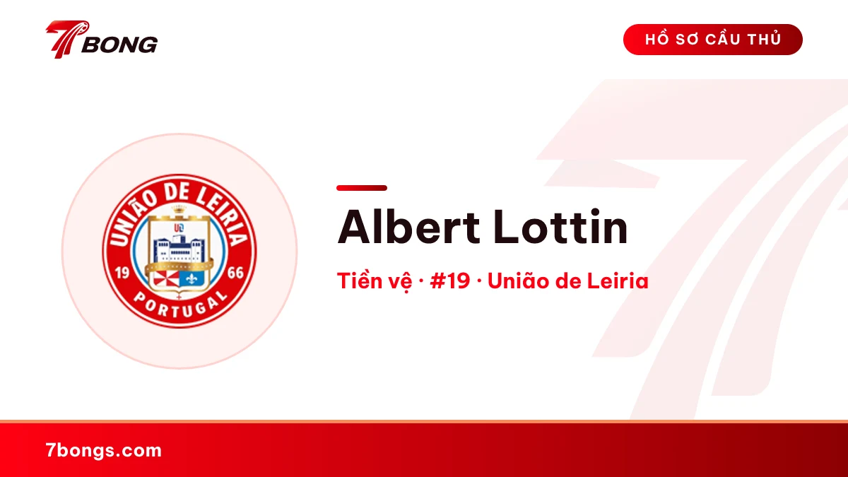 Albert Lottin — União de Leiria