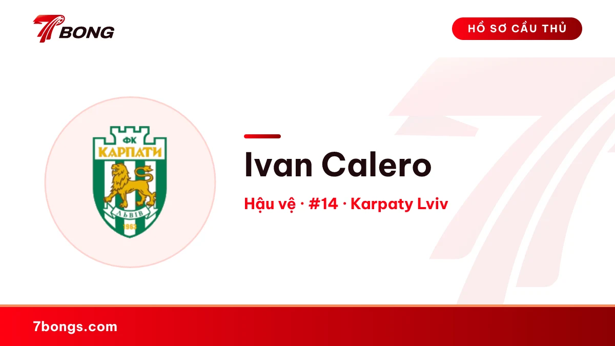 Ivan Calero — Karpaty Lviv