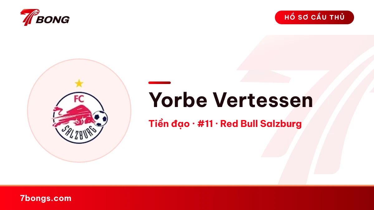 Yorbe Vertessen — Red Bull Salzburg
