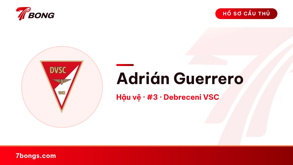 Adrián Guerrero — Debreceni VSC