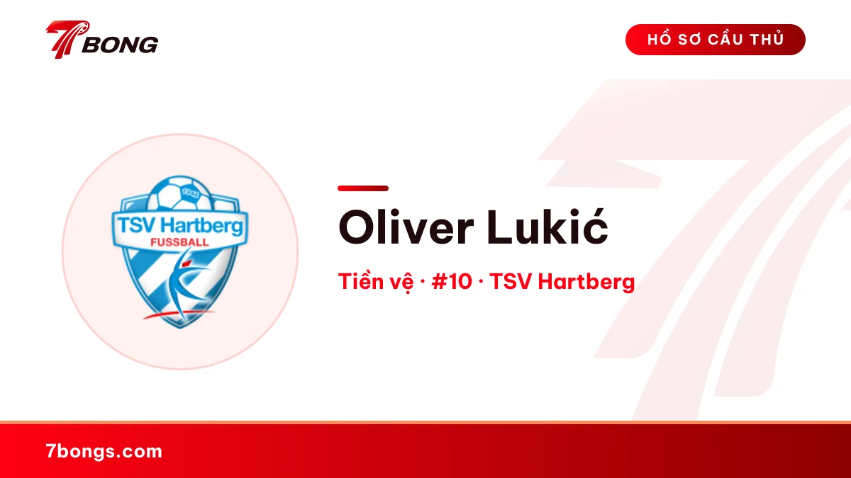 Oliver Lukić — TSV Hartberg