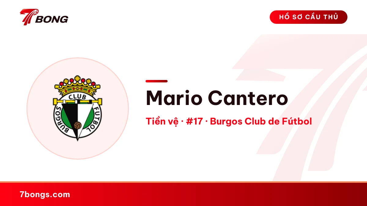 Mario Cantero — Burgos Club de Fútbol