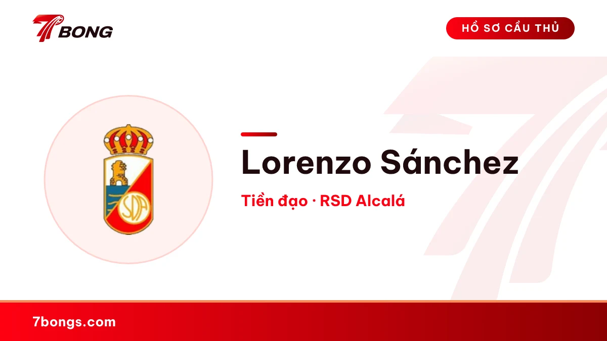 Lorenzo Sánchez — RSD Alcalá