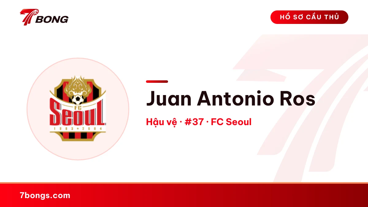 Juan Antonio Ros — FC Seoul