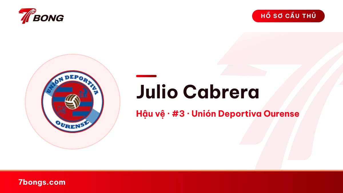 Julio Cabrera — Unión Deportiva Ourense