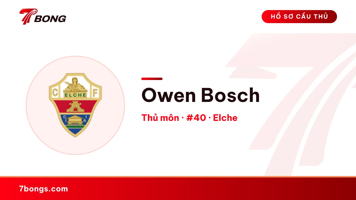 Owen Bosch — Elche