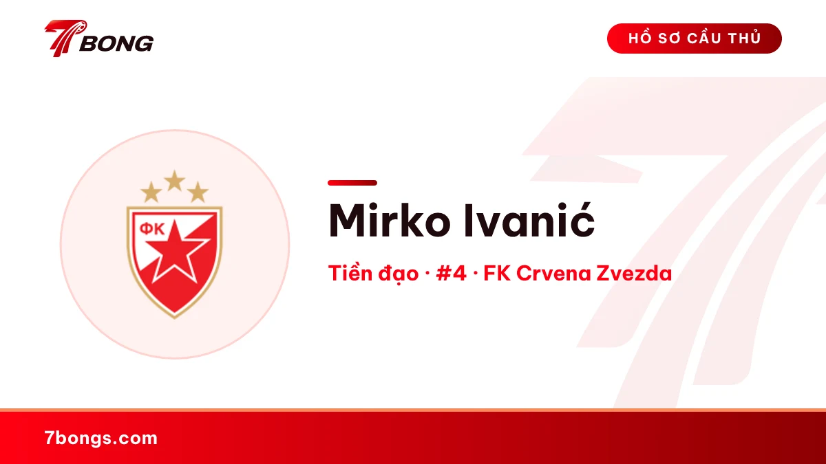 Mirko Ivanić — FK Crvena Zvezda