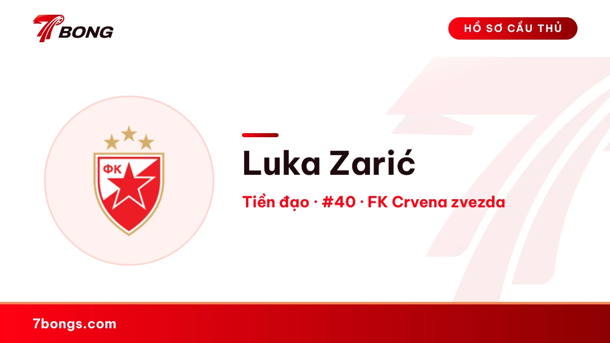 Luka Zarić — FK Crvena zvezda