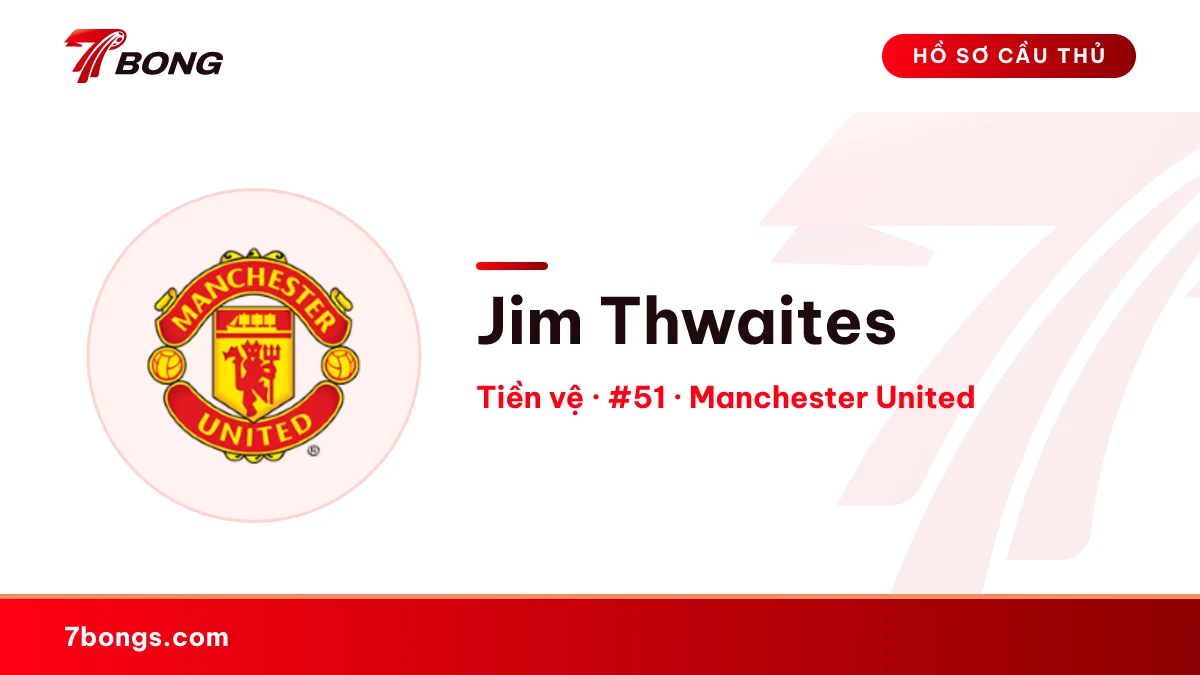 Jim Thwaites — Manchester United