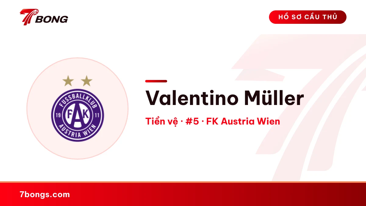 Valentino Müller — FK Austria Wien