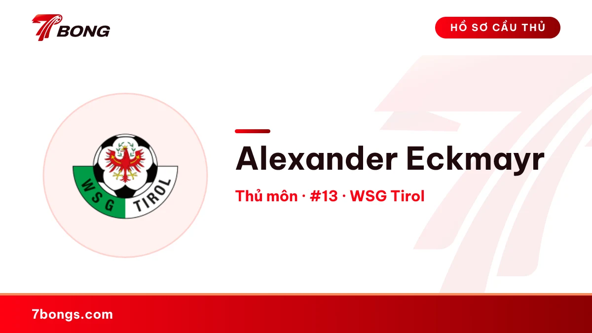 Alexander Eckmayr — WSG Tirol