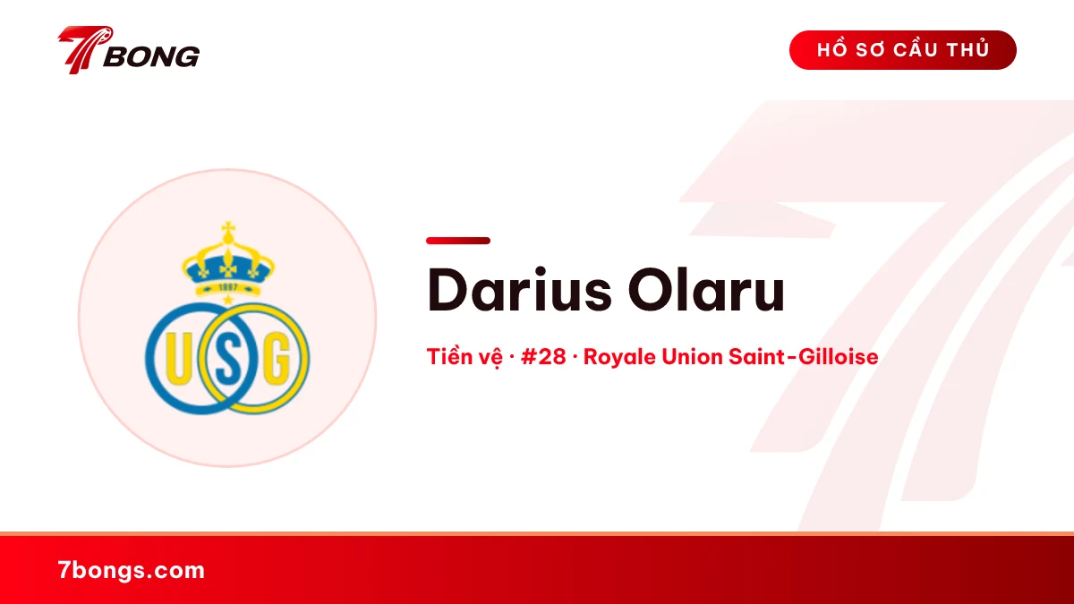 Darius Olaru — Royale Union Saint-Gilloise